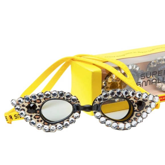 Born to Be Wild swimming goggles by Super Smalls one size adjustable new in box - Picture 8 of 8